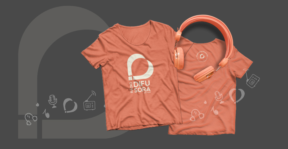 Camisetas Rádio Difusora